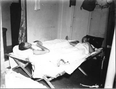 Wounded Soldiers Receive Care on BUSH